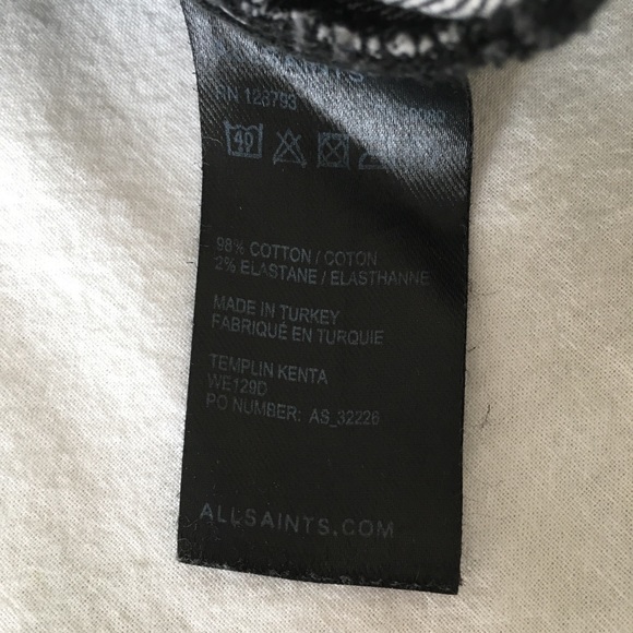 All Saints | Gray Templin Kenta Skinny Jeans - Picture 13 of 13